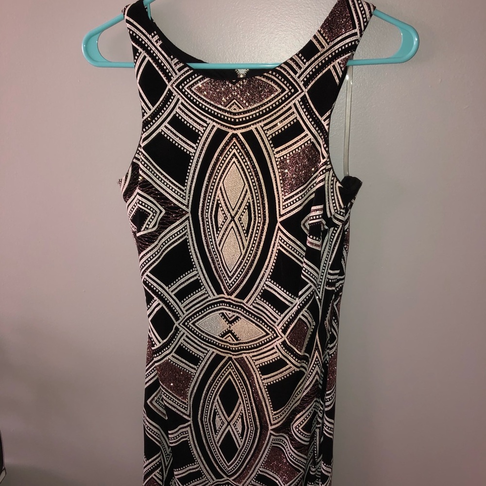 Glitter bodycon dress